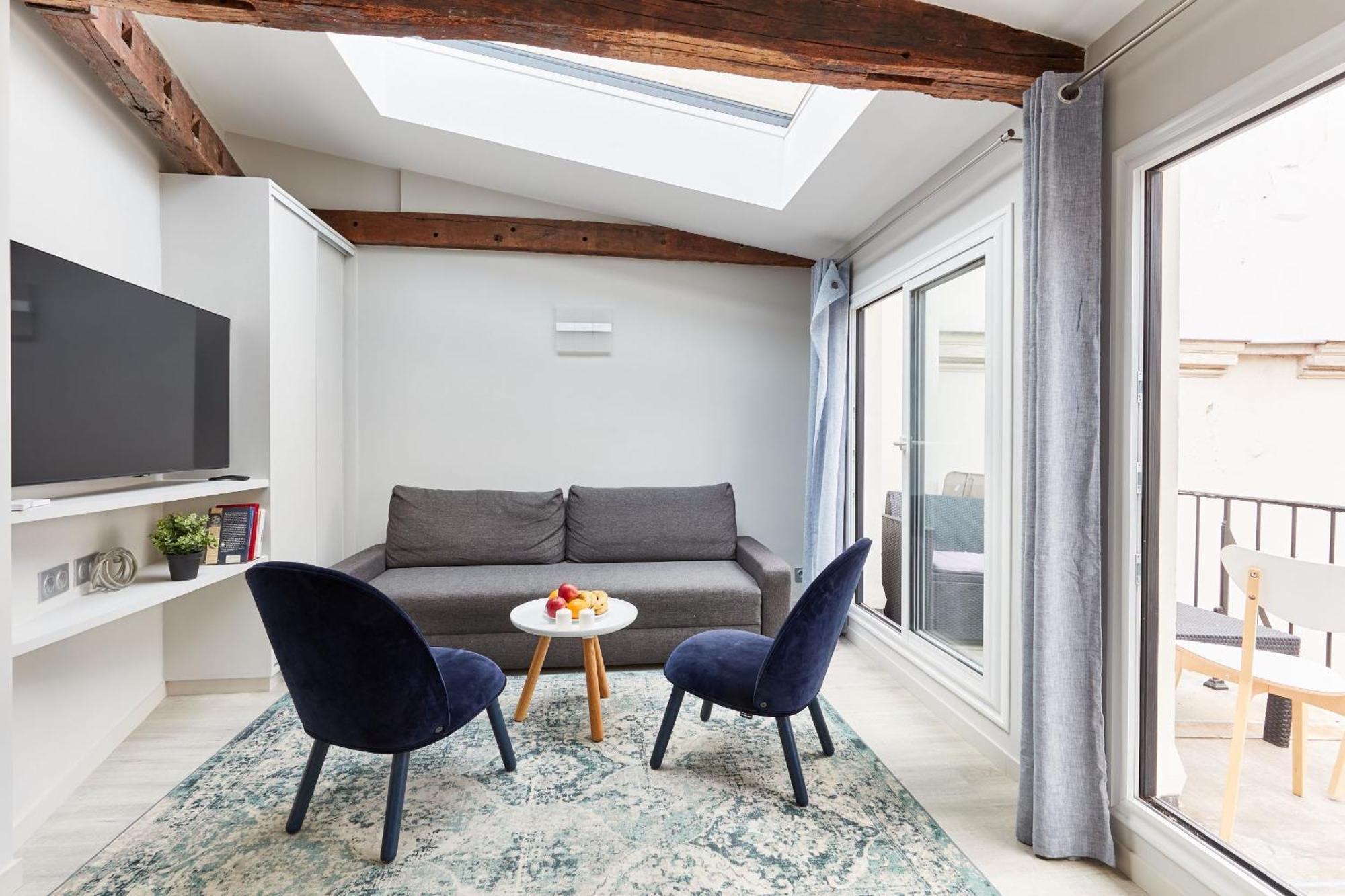 Ferienwohnung Jardin And Balcony 1Br Paris Exterior foto