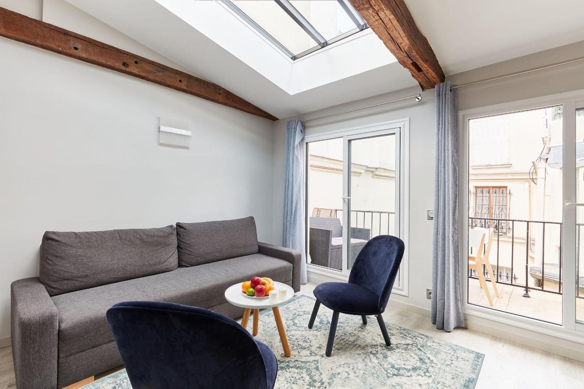 Ferienwohnung Jardin And Balcony 1Br Paris Exterior foto