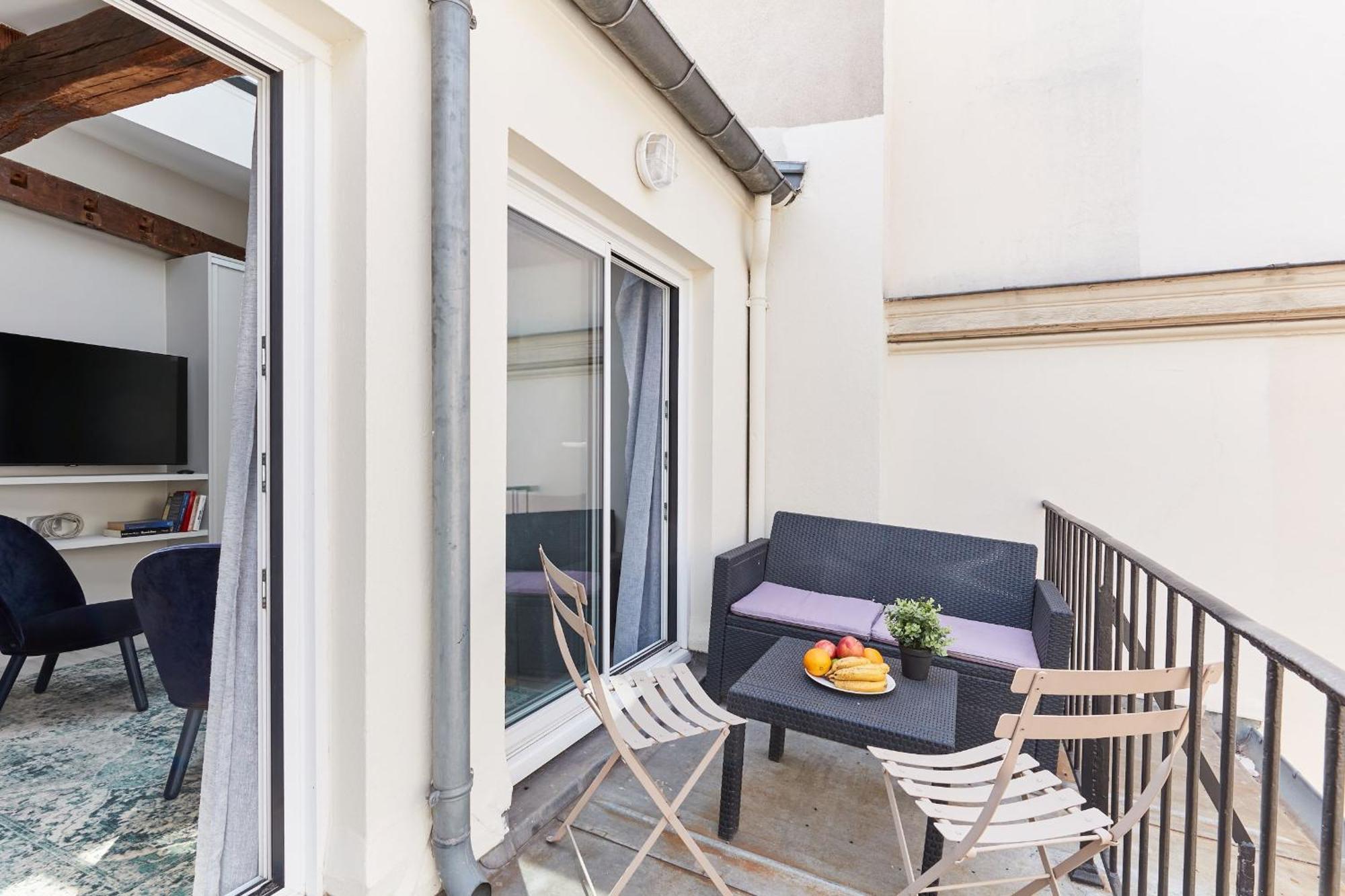 Ferienwohnung Jardin And Balcony 1Br Paris Exterior foto
